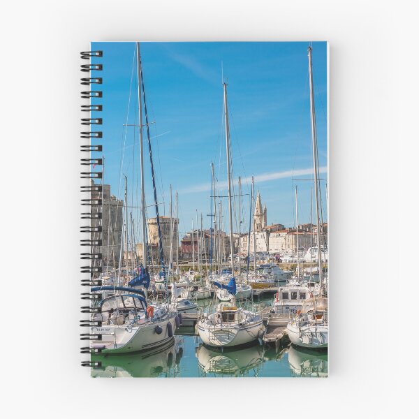 Item preview, Yachts in the old port of La Rochelle  designed and sold by dvoevnore.