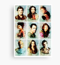 FF - Crew - Watercolor - Color Canvas Print