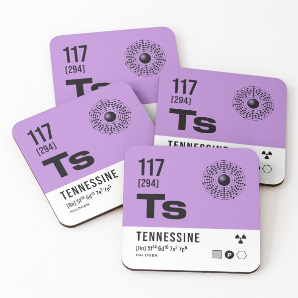 Item preview, 117 Tennessine Periodic Table Element Light designed and sold by VoodooCircus.
