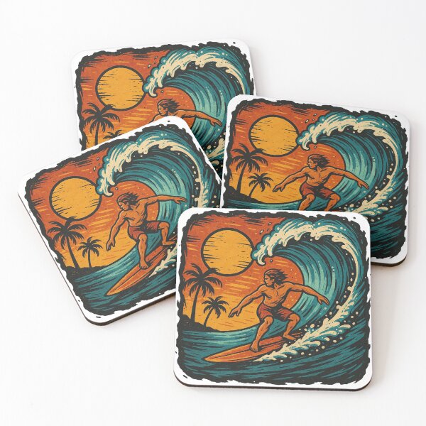 Item preview, Surf design. designed and sold by The lucky Hippy.
