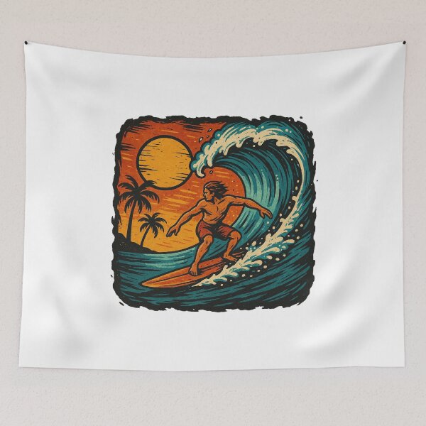Item preview, Diseño de surf. designed and sold by The lucky Hippy.