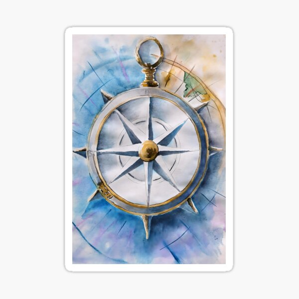 Item preview, Nautical Piece In Watercolors designed and sold by Oldetimemercan.