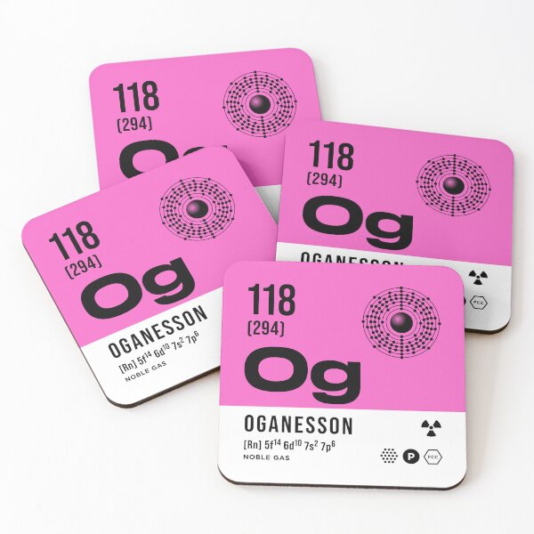 Item preview, 118 Oganesson Periodic Table Element Light designed and sold by VoodooCircus.