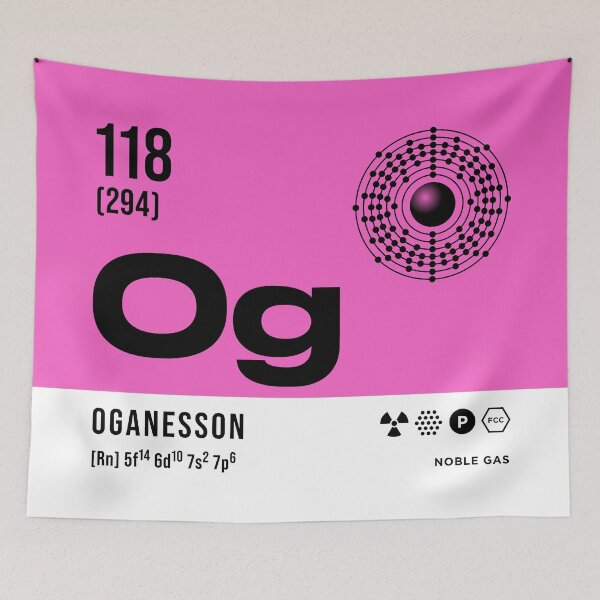 Item preview, 118 Oganesson Periodic Table Element Light designed and sold by VoodooCircus.