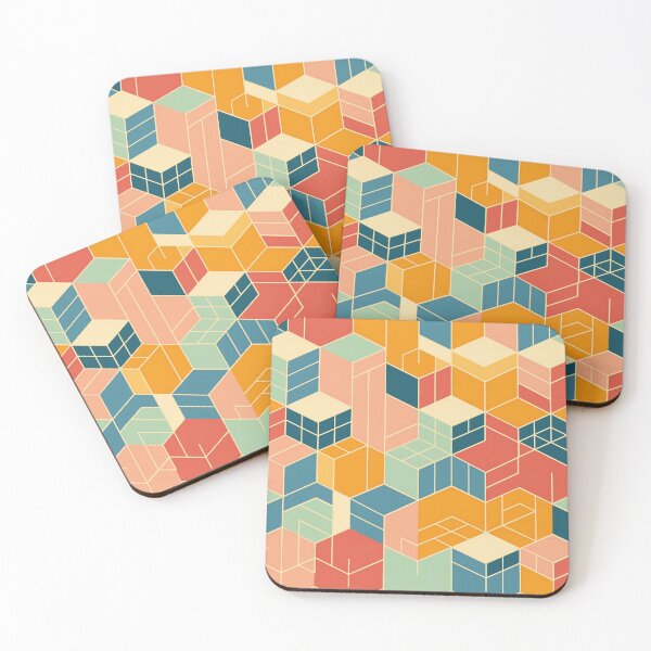 Item preview, Abstract Art - Cubes & Squares  designed and sold by Becky-Poppins.