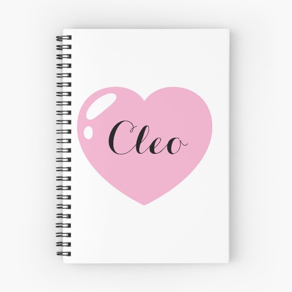 Item preview, Cleo Name with Pink Heart  designed and sold by Monika Howarth.