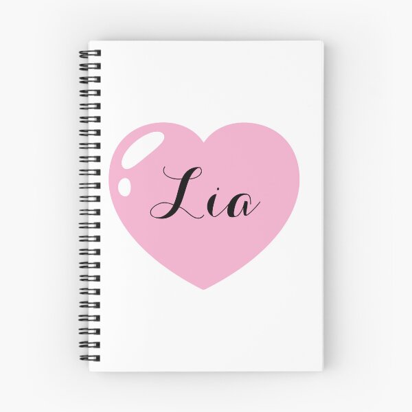 Item preview, Lia Name with Pink Heart  designed and sold by Monika Howarth.