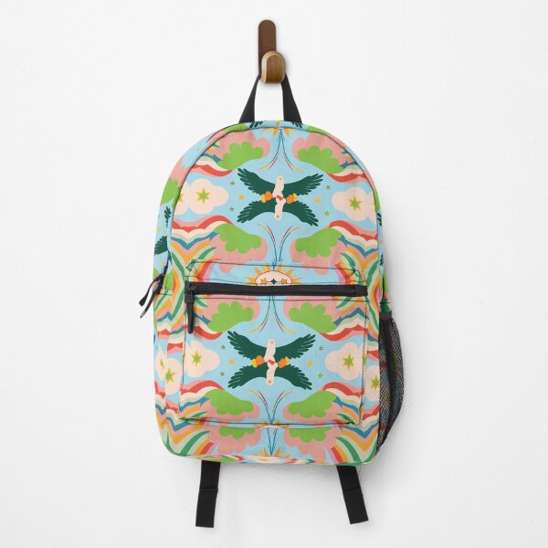 Item preview, Eagle and Sun Harmony Colorful Art Vibes  designed and sold by ART ATTACK ZONE.