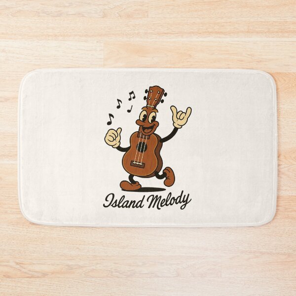 Item preview, Ukulele Uma – Retro Cartoon Ukulele Character designed and sold by HoopeStylee.