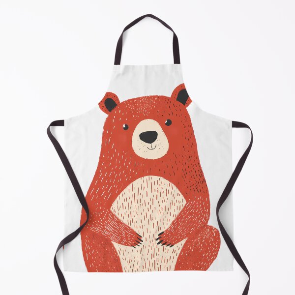 Item preview, Warm Portrait of a Teddy Bear designed and sold by MidArtForge.