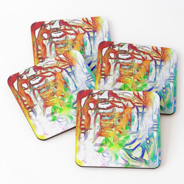 Item preview, The old colorful enchanted castle designed and sold by AnnabellaRh.
