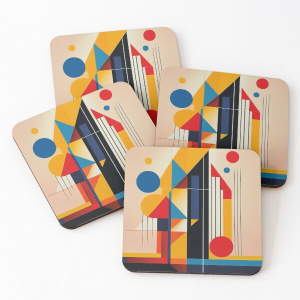 Item preview, Abstract Art - Bauhaus 3 designed and sold by Becky-Poppins.