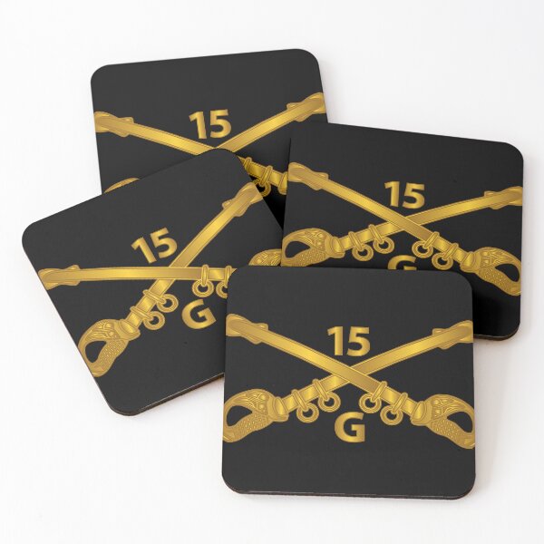 Item preview, Army - G Troop - 15th Cavalry Branch wo Txt designed and sold by Military Insignia Products.