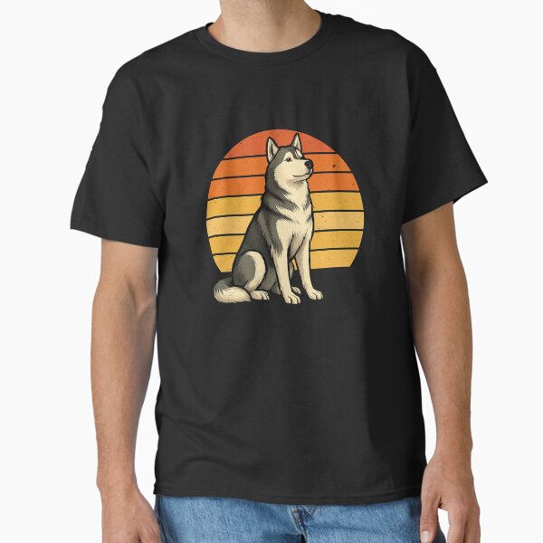 Item preview, Neon Husky Glow – Electric Siberian Dog Urban Art designed and sold by WakeUpYourBrain.