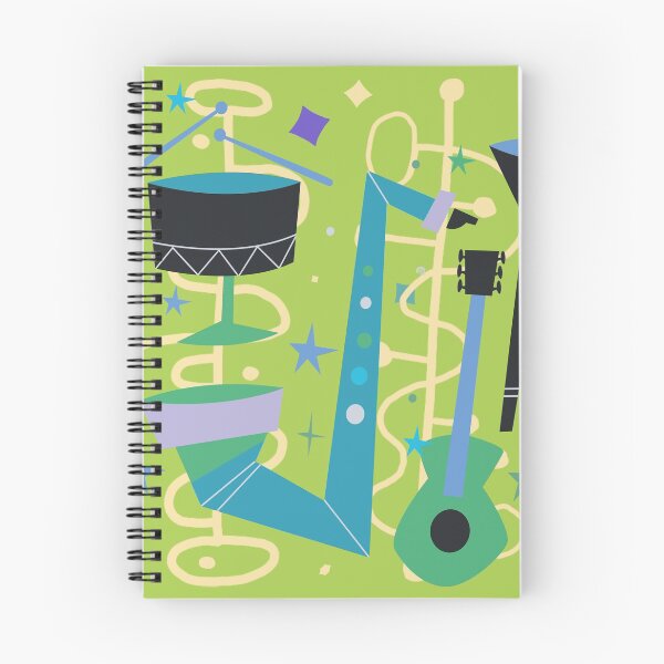 Artikelvorschau, Midcentury Modern Fifties Jazz Komposition entworfen und verkauft von BunnyThePainter.