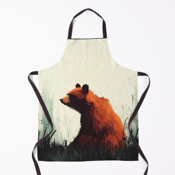 Item preview, Warm Portrait of a Teddy Bear designed and sold by MidArtForge.