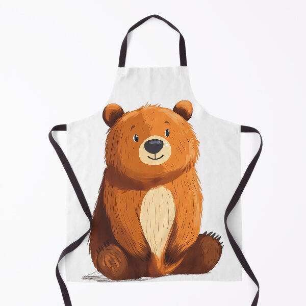 Item preview, Warm Portrait of a Teddy Bear designed and sold by MidArtForge.