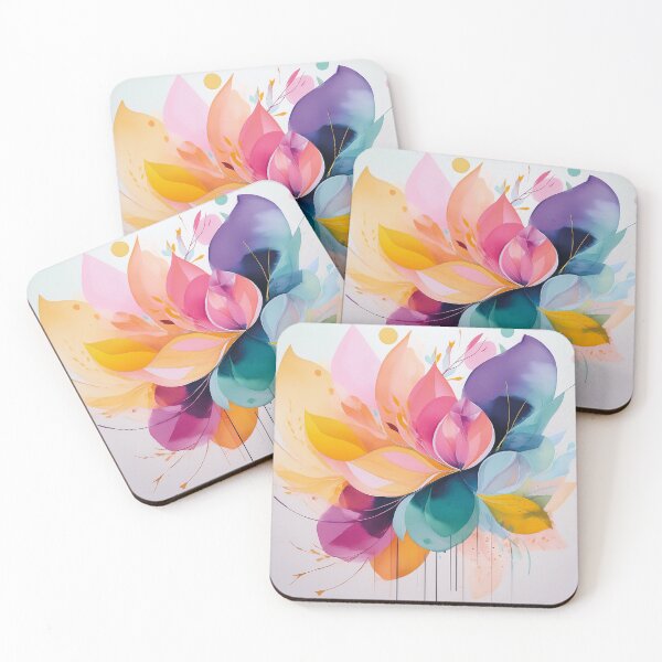 Item preview, Abstract Art - Floral  designed and sold by Becky-Poppins.