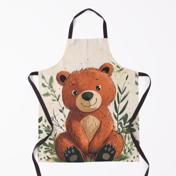 Item preview, Warm Portrait of a Teddy Bear designed and sold by MidArtForge.