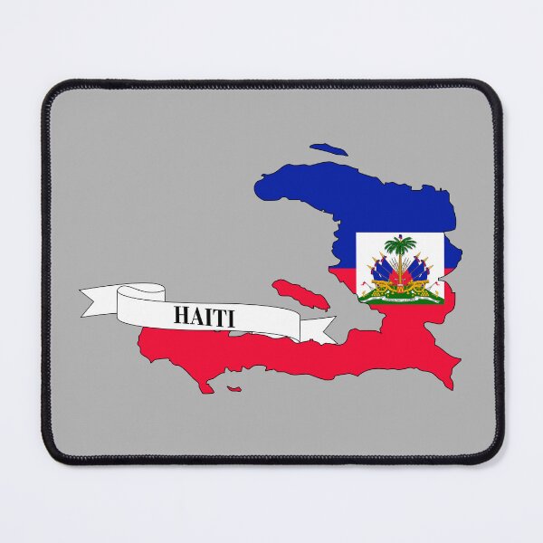 Item preview, Flag map of Haiti designed and sold by visual adventures.