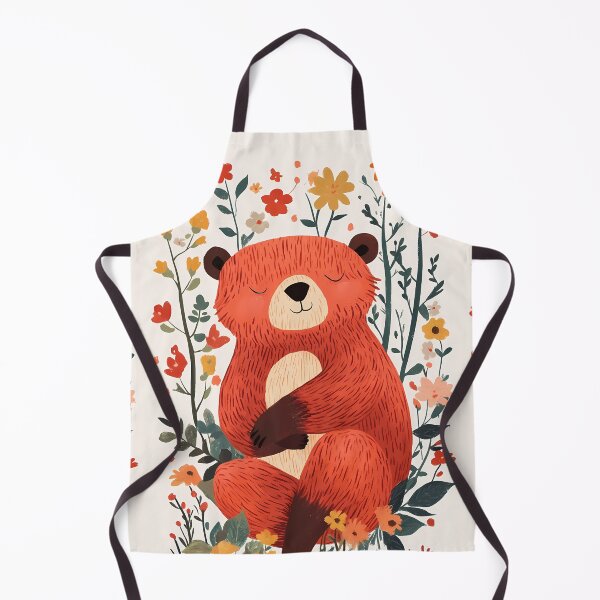 Item preview, Warm Portrait of a Teddy Bear designed and sold by MidArtForge.