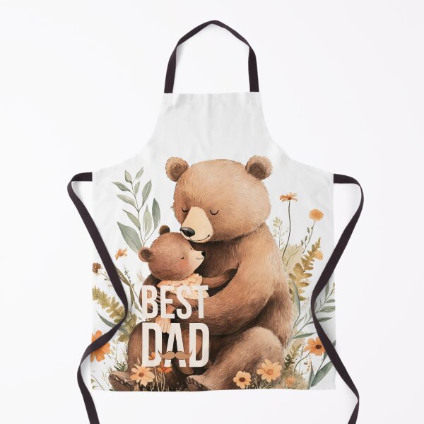 Item preview, Best Dad Bear Hug – Watercolor Father and Child Design for Father’s Day designed and sold by LizaRancel.