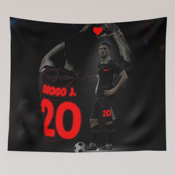Item preview, Diogo Jota poster designed and sold by Wolagno.
