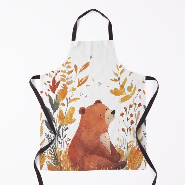 Item preview, Warm Portrait of a Teddy Bear designed and sold by MidArtForge.