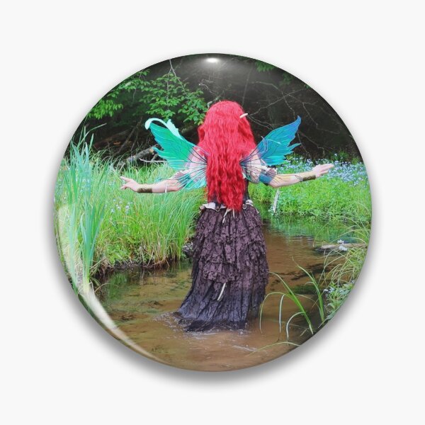 Item preview, A Fairy in a Woodland Creek (Mink the Fairy) designed and sold by TheMagicCrafter.