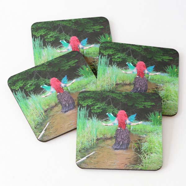 Item preview, A Fairy in a Woodland Creek (Mink the Fairy) designed and sold by TheMagicCrafter.