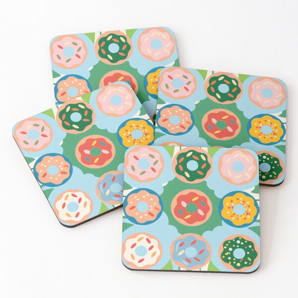 Item preview, Sweet Symphony Of Colorful Donut Delight designed and sold by ART ATTACK ZONE.