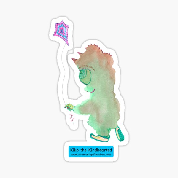 Kiko the Kindhearted – Confidence Creature of Curiosity and Joy Sticker