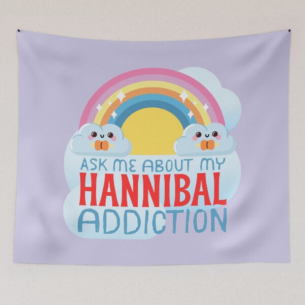 Item preview, Ask Me About My Hannibal Addiction Rainbow designed and sold by orionlodubyal.