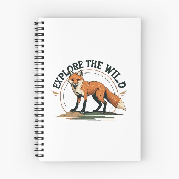 Item preview, Vintage Fox Adventure – Explore the Wild designed and sold by PP Shop.