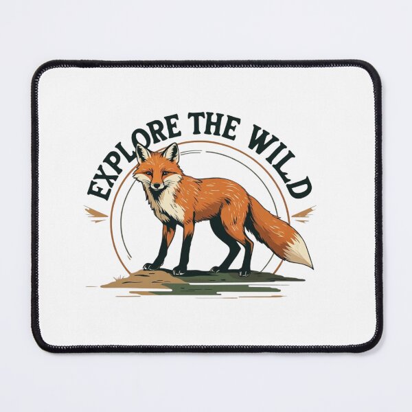 Item preview, Vintage Fox Adventure – Explore the Wild designed and sold by PP Shop.