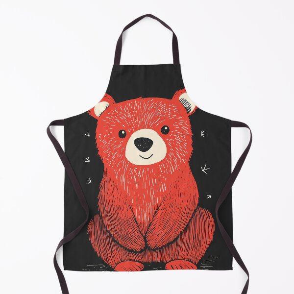 Item preview, Warm Portrait of a Teddy Bear designed and sold by MidArtForge.