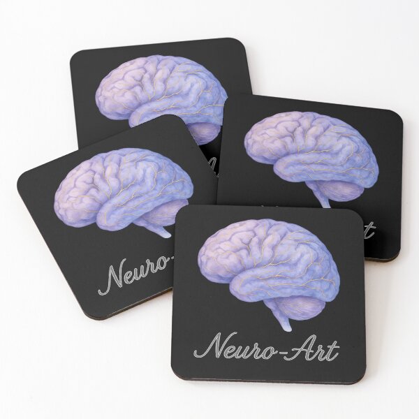 Item preview, Neuro-Art Brain – Watercolor Anatomical Illustration designed and sold by Design_Your_Day.