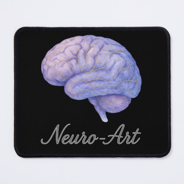 Item preview, Neuro-Art Brain – Watercolor Anatomical Illustration designed and sold by Design_Your_Day.
