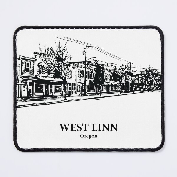 Item preview, West Linn - Oregon designed and sold by Lakeric Cityscapes.