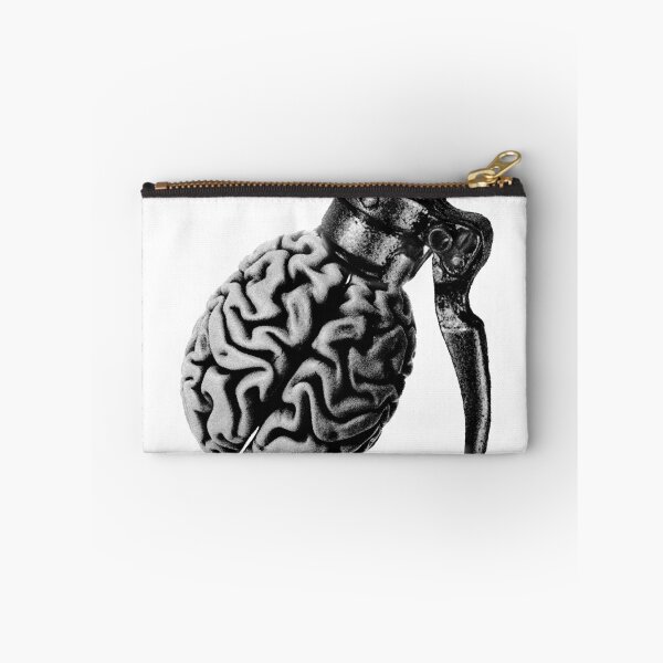 Item preview, grenade brain sticker designed and sold by judepsd.