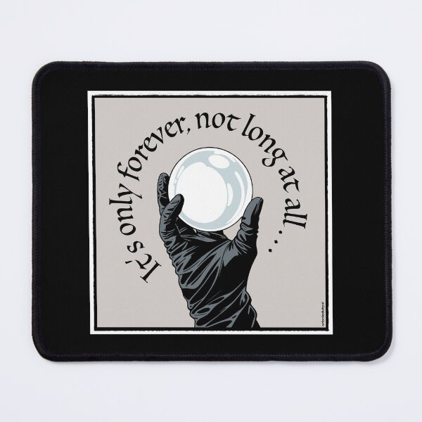 Item preview, It's Only Forever Crystal Ball Illustration designed and sold by orionlodubyal.