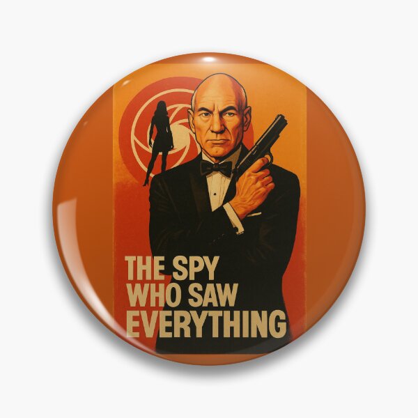 Aperçu de l'œuvre L'Espion qui a tout vu | Affiche parodique d'espionnage vintage créée et vendue par Lilo-Designs.
