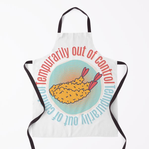 Item preview, Tempurarily Out of Control – Tempura Shrimp Design designed and sold by Thehatinthecat.