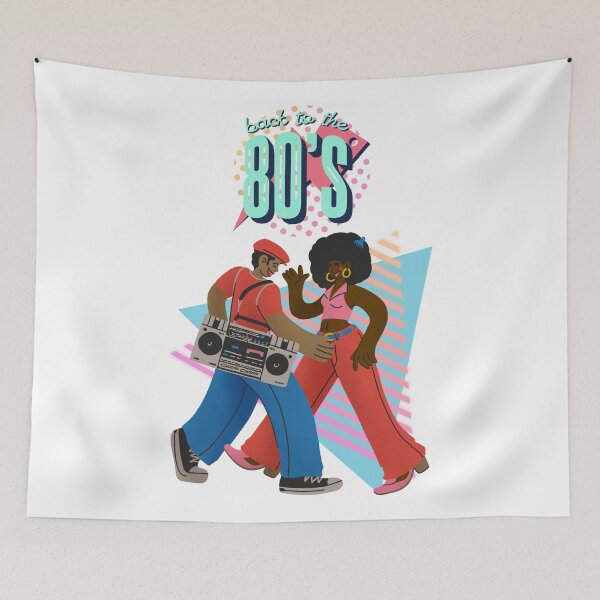 Item preview, Back to the 80s Retro Dance Vibes designed and sold by MaverickMarks.