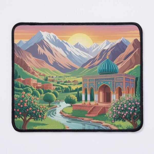 Item preview, landscape featuring snow-capped mountains. designed and sold by Lilashakti ⭐️ ⭐️ ⭐️ ⭐️ ⭐️.