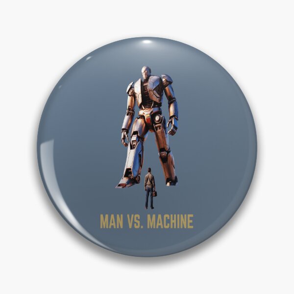 Item preview, MAN VS. MACHINE - Epic Giant Robot & Creator designed and sold by Dakson Design - Fantasy Art.
