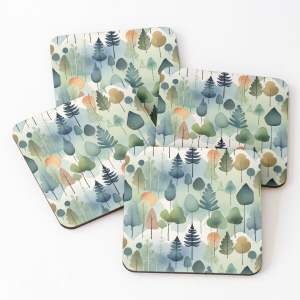 Item preview, Fairytale Forest Dream in Watercolor designed and sold by MoxisWatercolor.