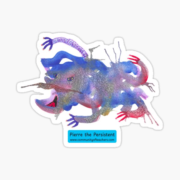 Pierre the Persistent | Confidence Constellation Creature Sticker
