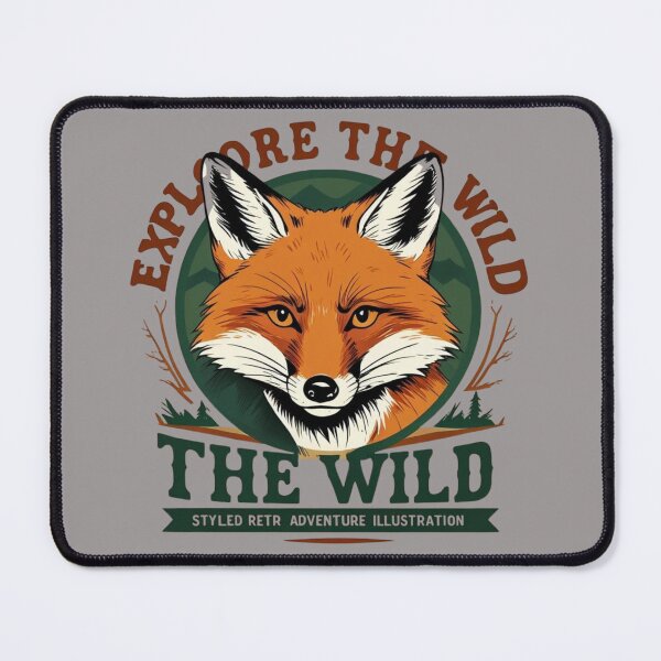 Item preview, Vintage Fox Adventure – Explore the Wild designed and sold by PP Shop.