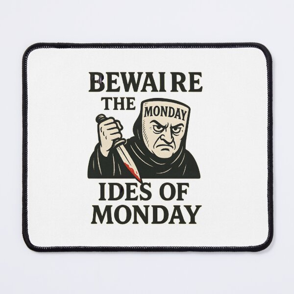 Item preview, Beware the Ides of Monday designed and sold by Uglyandcute.